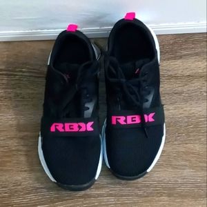 Black and Pink RBX sneakers size 8.5